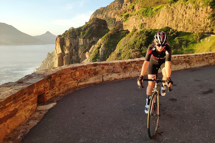 Cycle the famous Chapman's Peak route on this road cycling tour